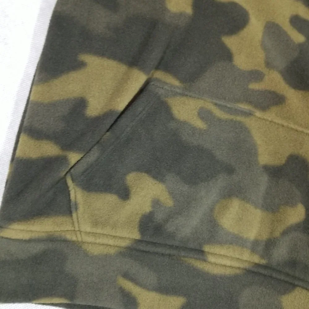 NWT Old Navy Fleece Pullover Sweatshirt ‎ Green Camo Boys Size 3T